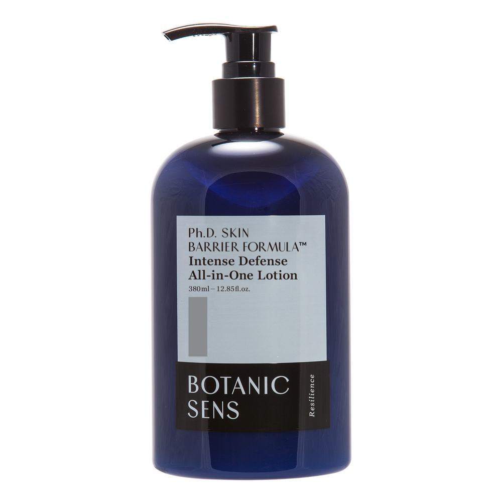 Ph.D. SKIN BARRIER FORMULA™ Intense Defense All-in-One Lotion 380ml – Patented Undecane for Instant Relief from Dryness & Itch, Baby-Safe, Tangerine Scent _ Made in KOREA